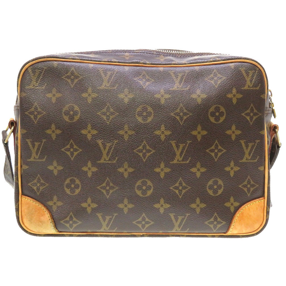 LOUIS VUITTON Shoulder Bag M45244 Monogram canvas Brown Monogram Nil Women Used Authentic
