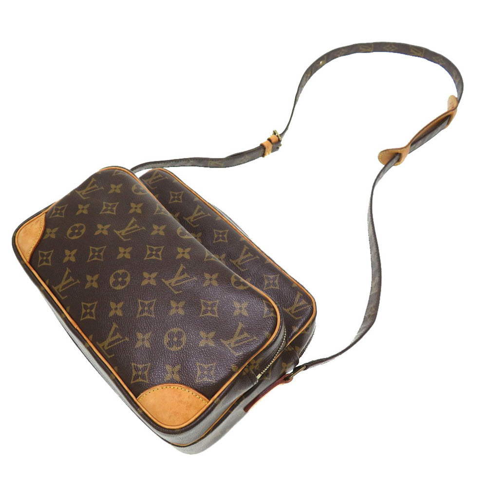 LOUIS VUITTON Shoulder Bag M45244 Monogram canvas Brown Monogram Nil Women Used Authentic