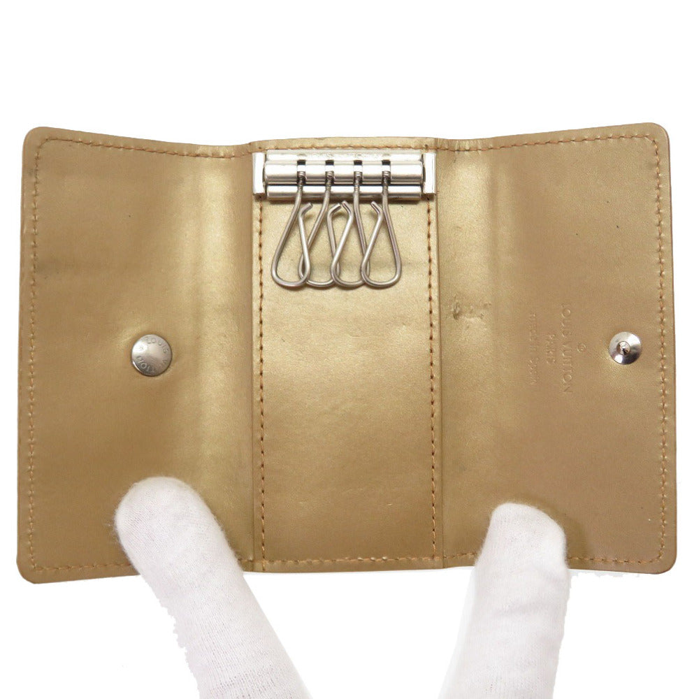 LOUIS VUITTON Key case Key holder M65167 Monogram mat Amble Monogram Ambre Multicles4