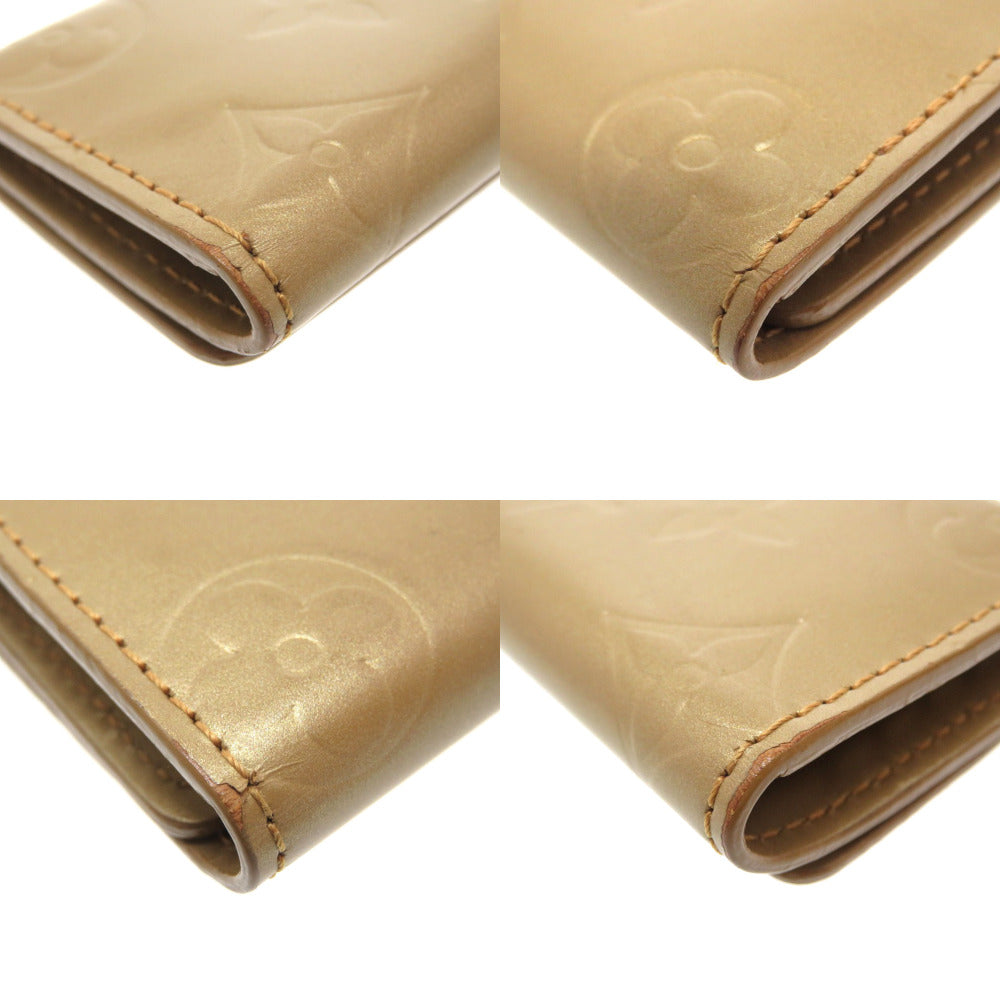 LOUIS VUITTON Key case Key holder M65167 Monogram mat Amble Monogram Ambre Multicles4