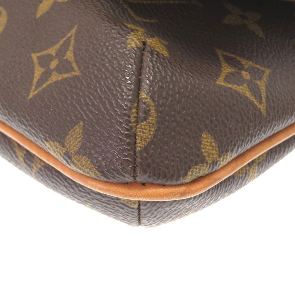 LOUIS VUITTON Shoulder Bag M51257 Monogram canvas Brown Monogram Musette Tango Short Strap Women Used Authentic