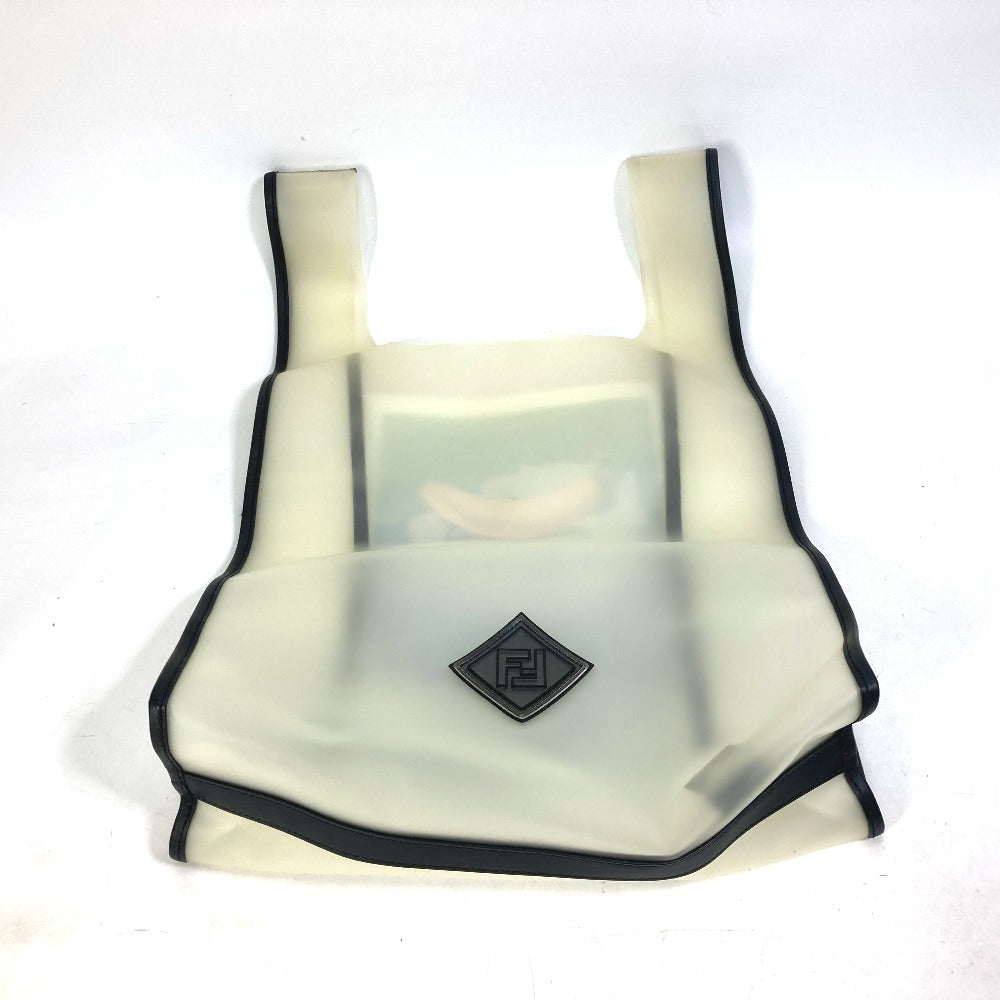 FENDI Handbag 7VA442 Plastics clear banana fruit FREEDOM logo