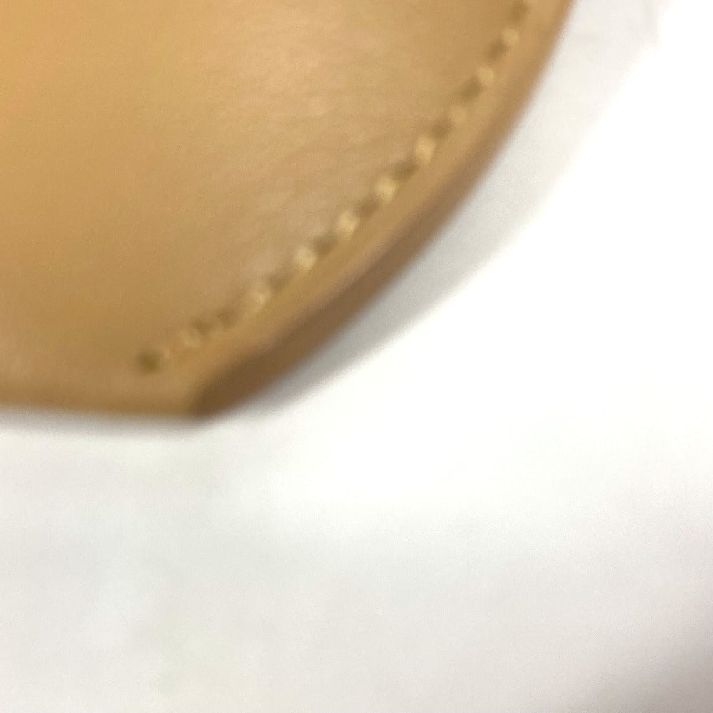 FENDI Other accessories 7AS069 leather beige FF logo sunglasses case