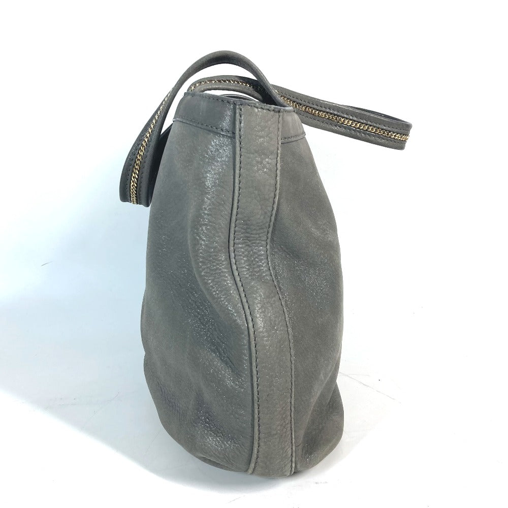 FENDI Shoulder Bag 8BR650 leather gray Bag Shoulder Bag Tote Bag logo FF