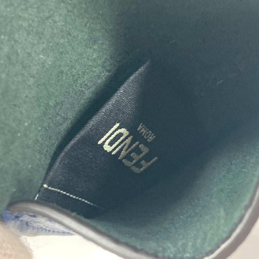 FENDI charm leather Navy Bucket type Bag type
