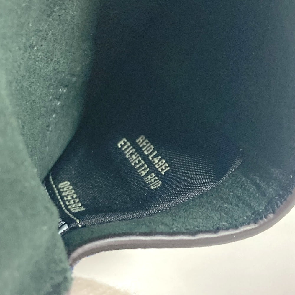 FENDI charm leather Navy Bucket type Bag type