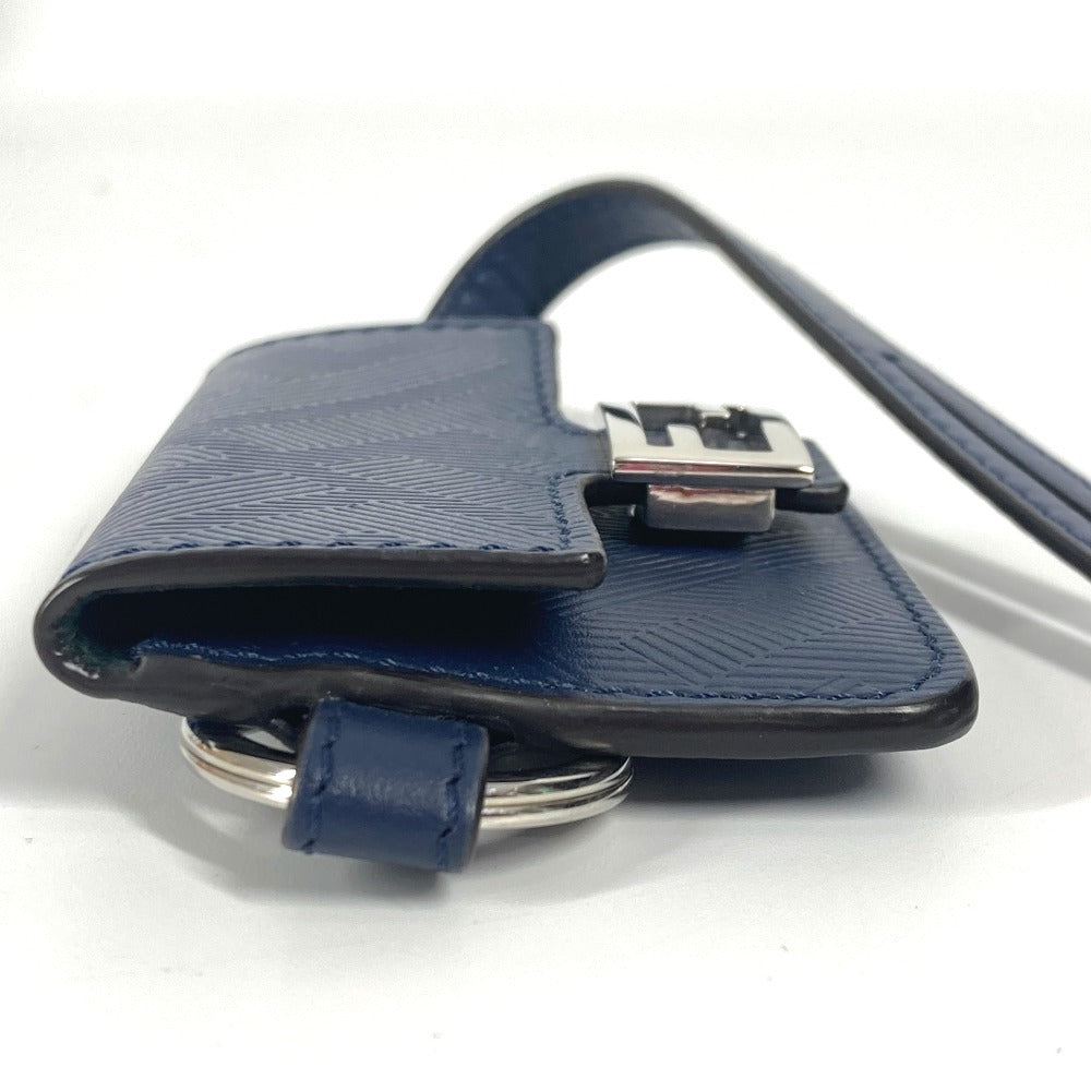 FENDI charm leather Navy Bucket type Bag type