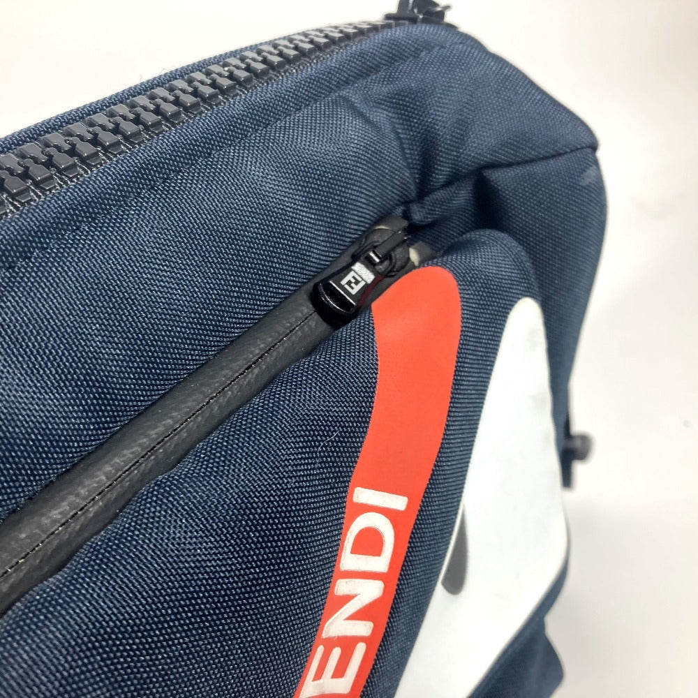 FENDI Pouch Nylon Navy monster bugs For strollers