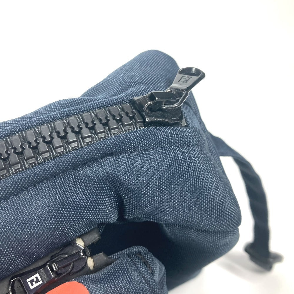 FENDI Pouch Nylon Navy monster bugs For strollers