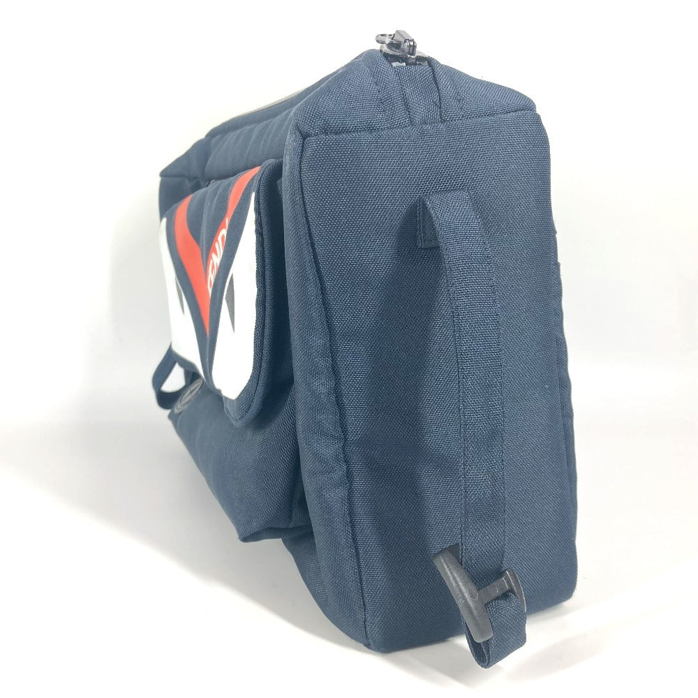 FENDI Pouch Nylon Navy monster bugs For strollers