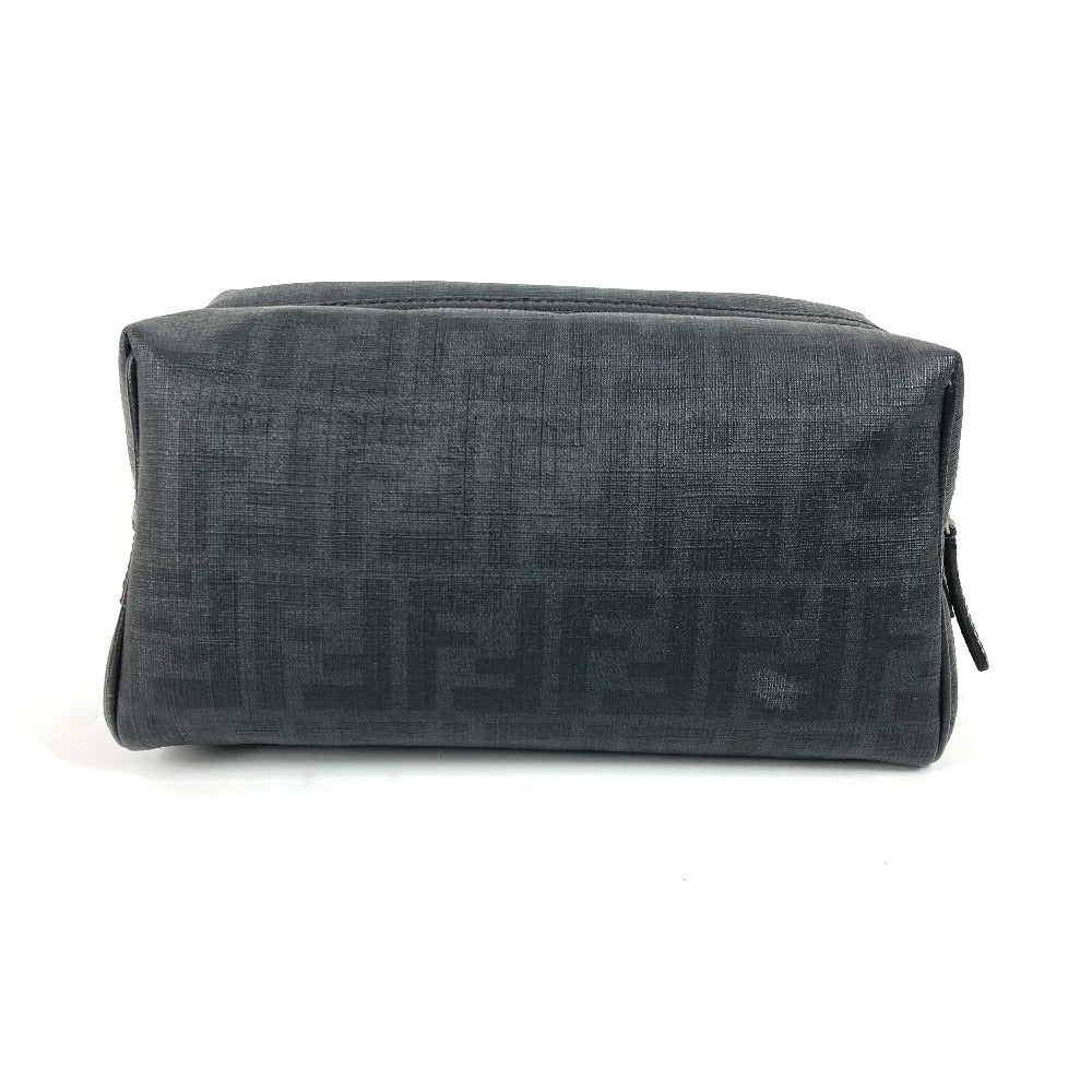FENDI business bag PVC black Zucca logo