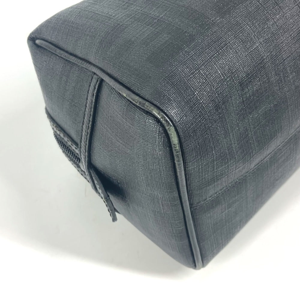 FENDI business bag PVC black Zucca logo