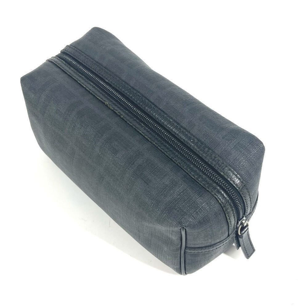 FENDI business bag PVC black Zucca logo