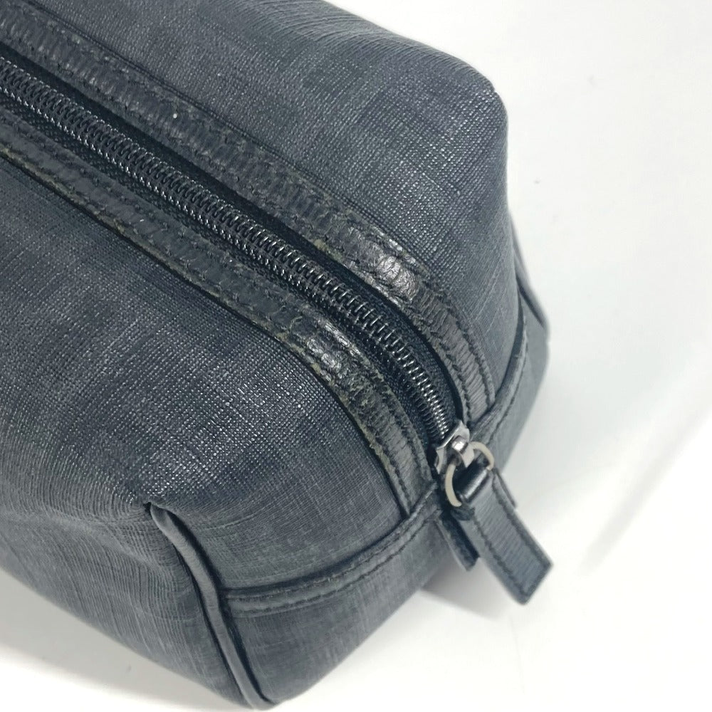 FENDI business bag PVC black Zucca logo