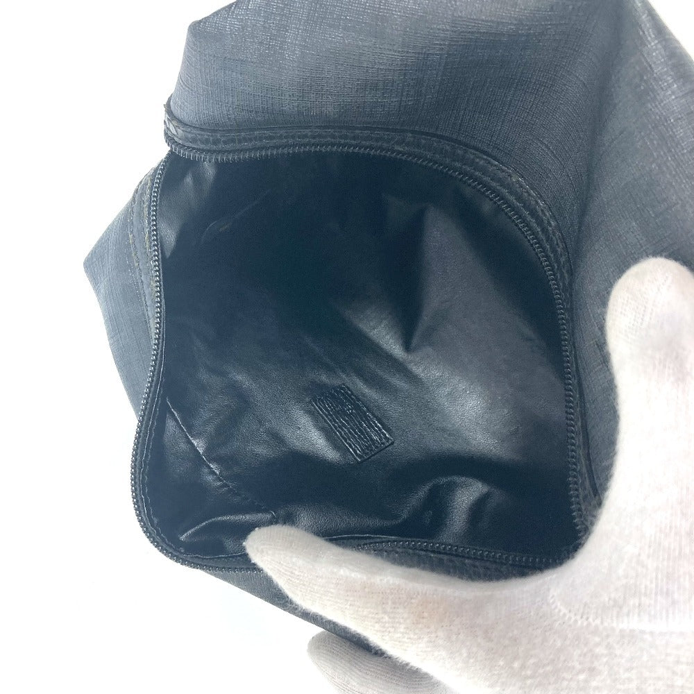 FENDI business bag PVC black Zucca logo