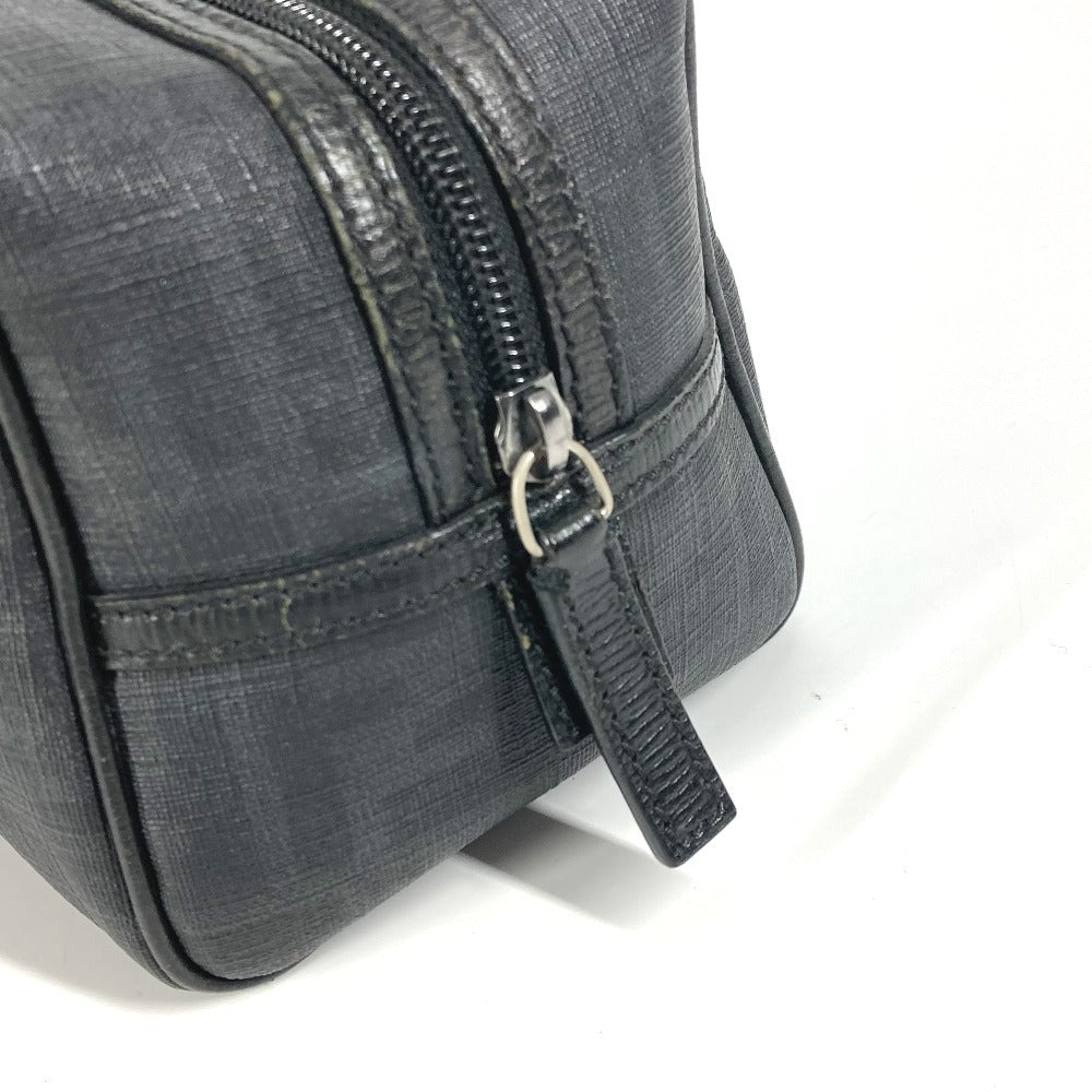 FENDI business bag PVC black Zucca logo