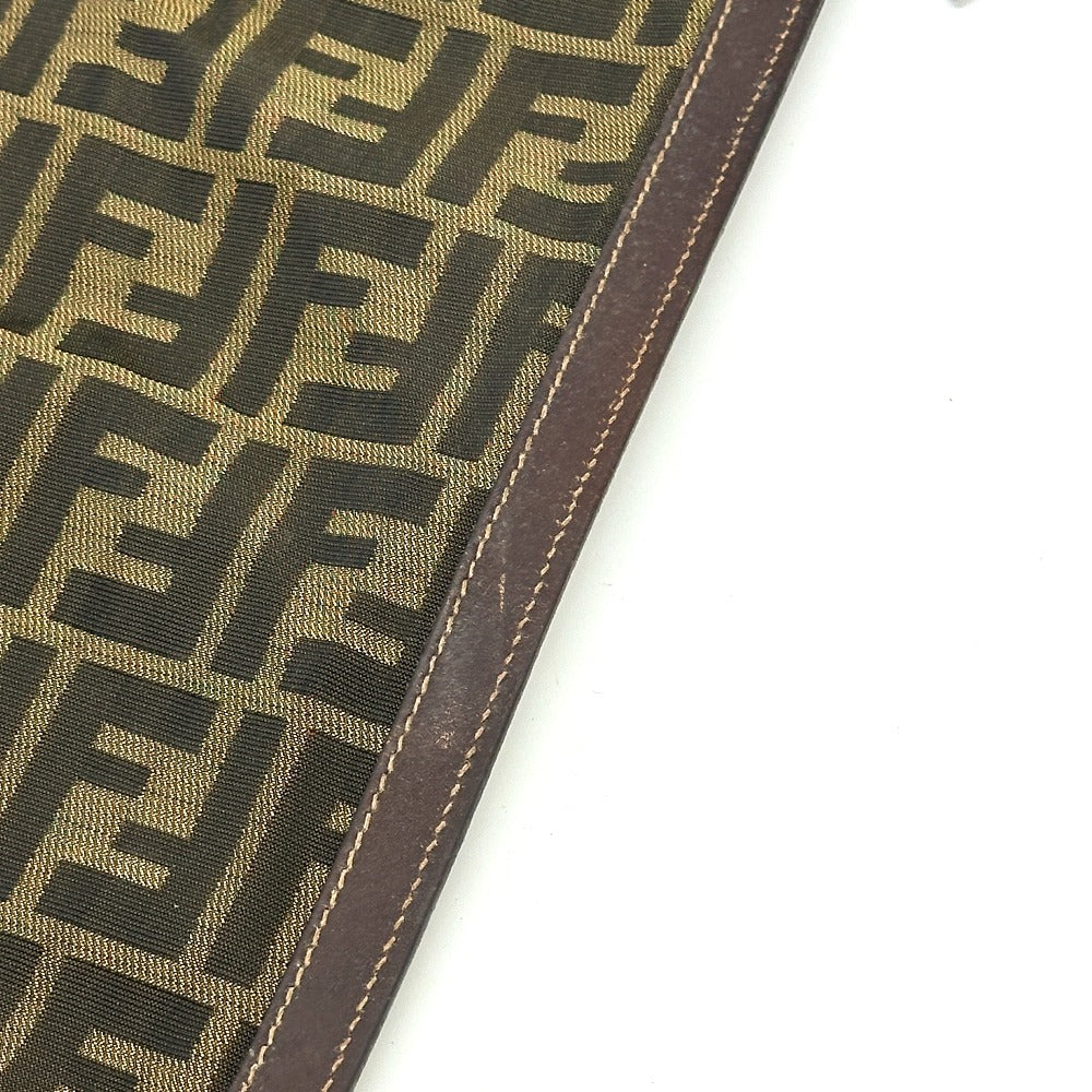 FENDI business bag canvas Brown Zucca Pattern