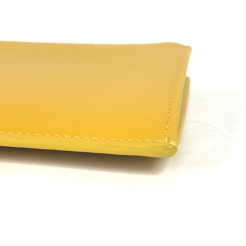 FENDI Clutch bag 7N0114 leather yellow Bag logo FF logo pouch Bucket