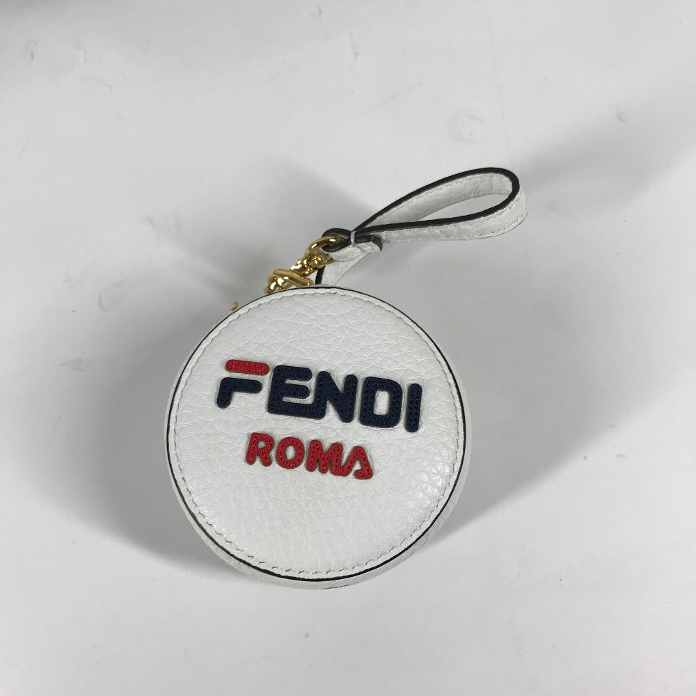 FENDI Backpack Nylon white backpack bag FILA collaboration