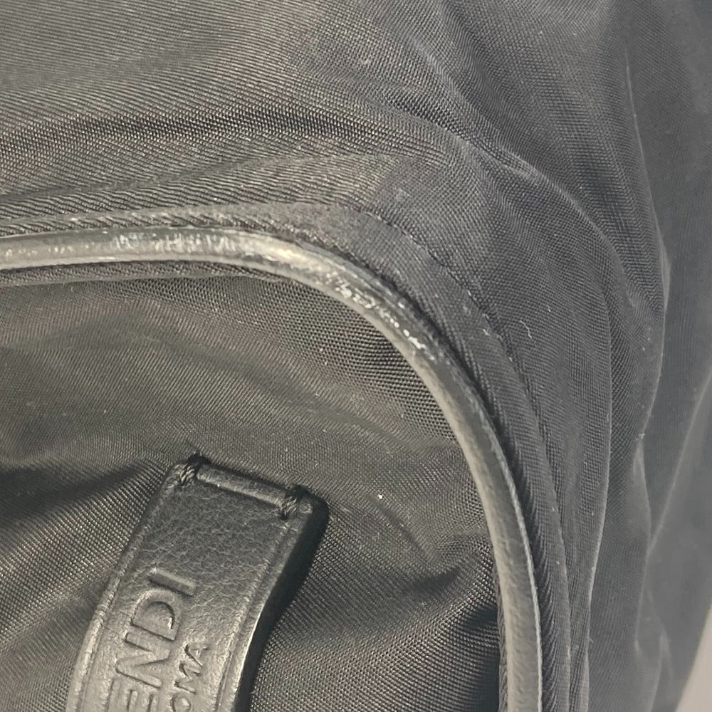 FENDI Tote Bag 7VA367 Nylon black Monster Bugs