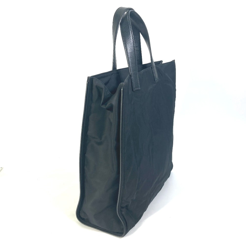 FENDI Tote Bag 7VA367 Nylon black Monster Bugs mens Used Authentic