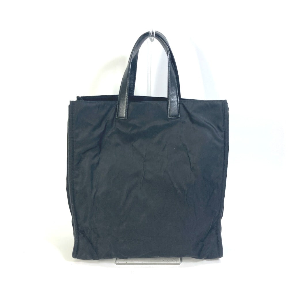 FENDI Tote Bag 7VA367 Nylon black Monster Bugs mens Used Authentic