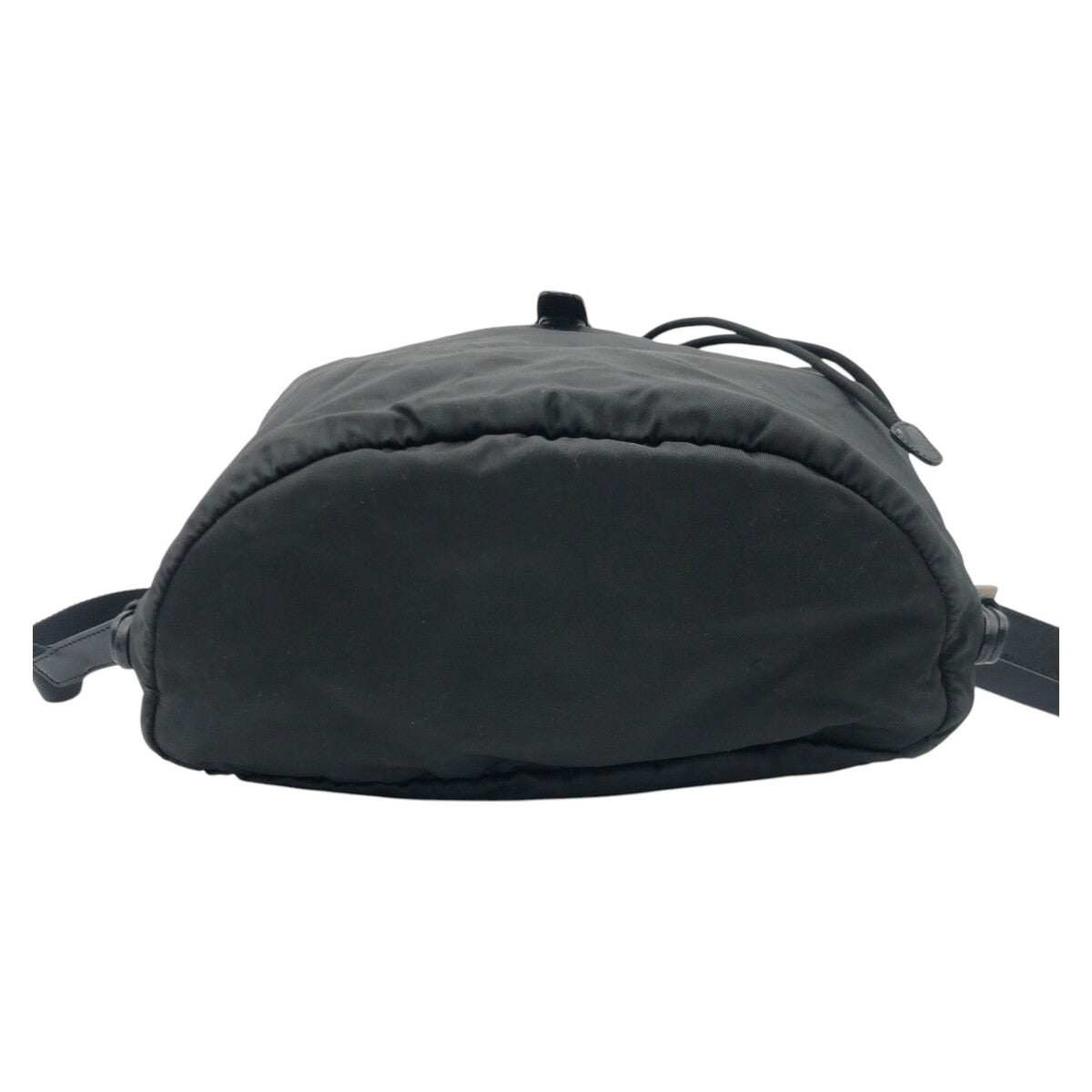 PRADA Backpack Nylon Black black Test Triangular logo