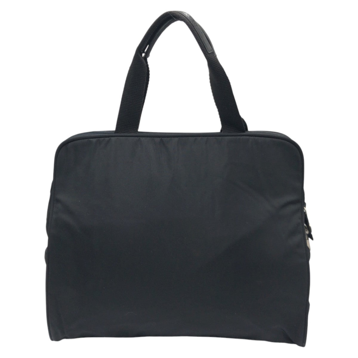 PRADA Business bag Nylon Black black Test Triangular logo
