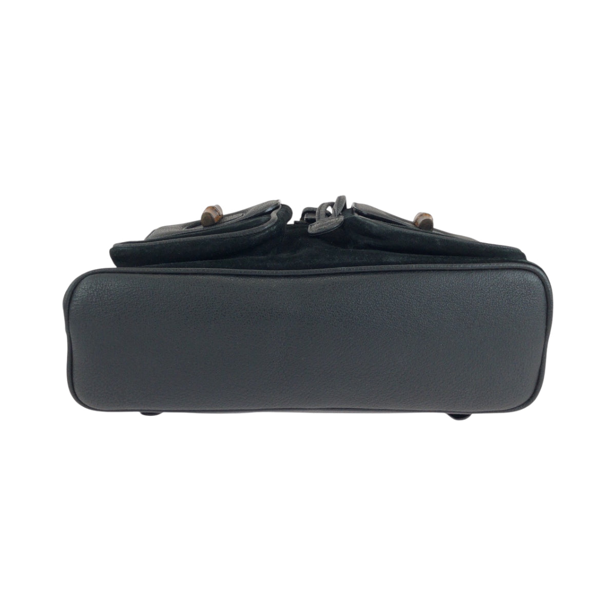GUCCI Backpack 003 2058 Suede black Bamboo