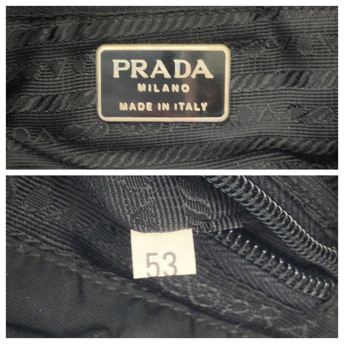 PRADA Backpack Nylon black Test