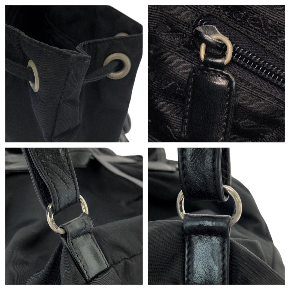 PRADA Backpack Nylon black Test