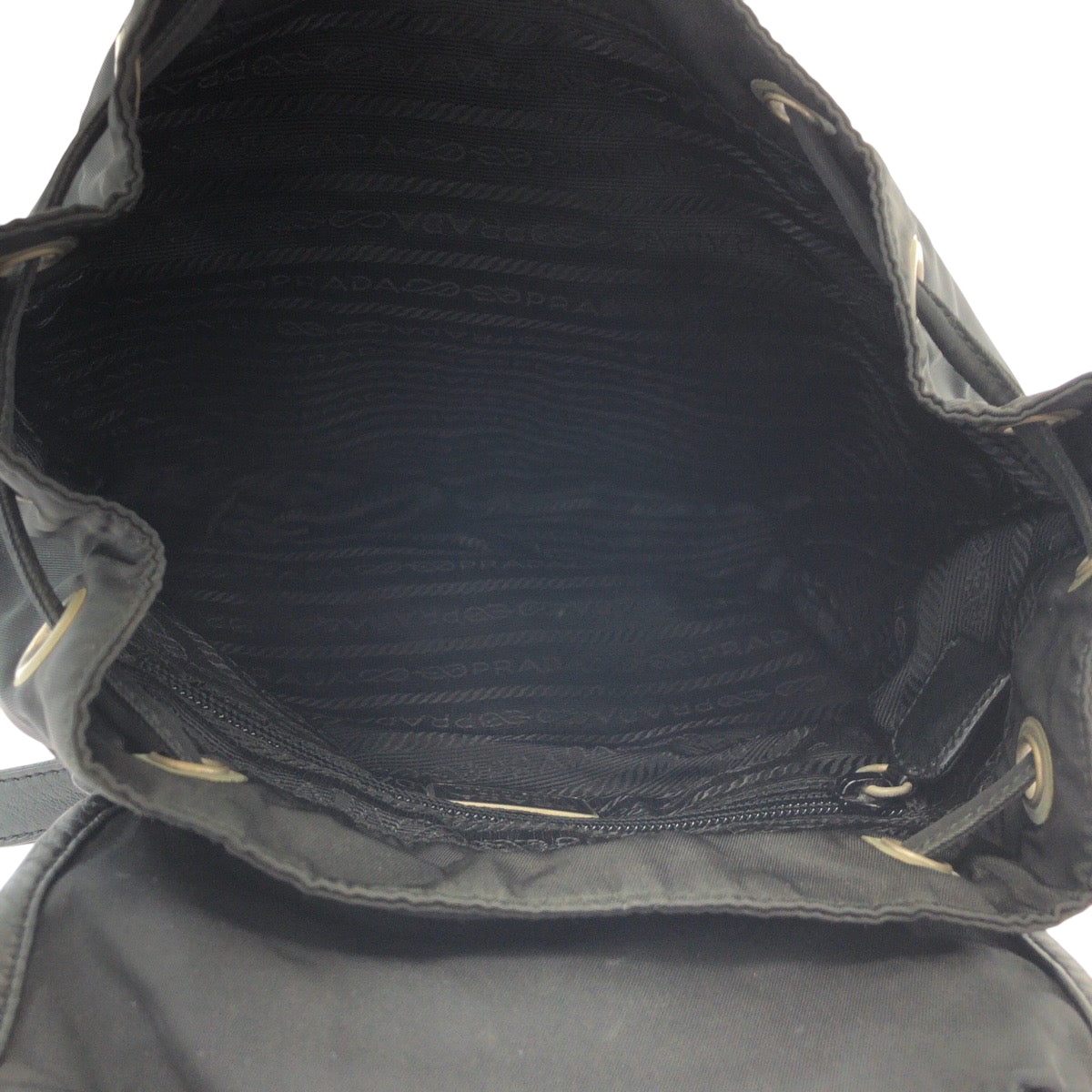 PRADA Backpack Nylon black Test