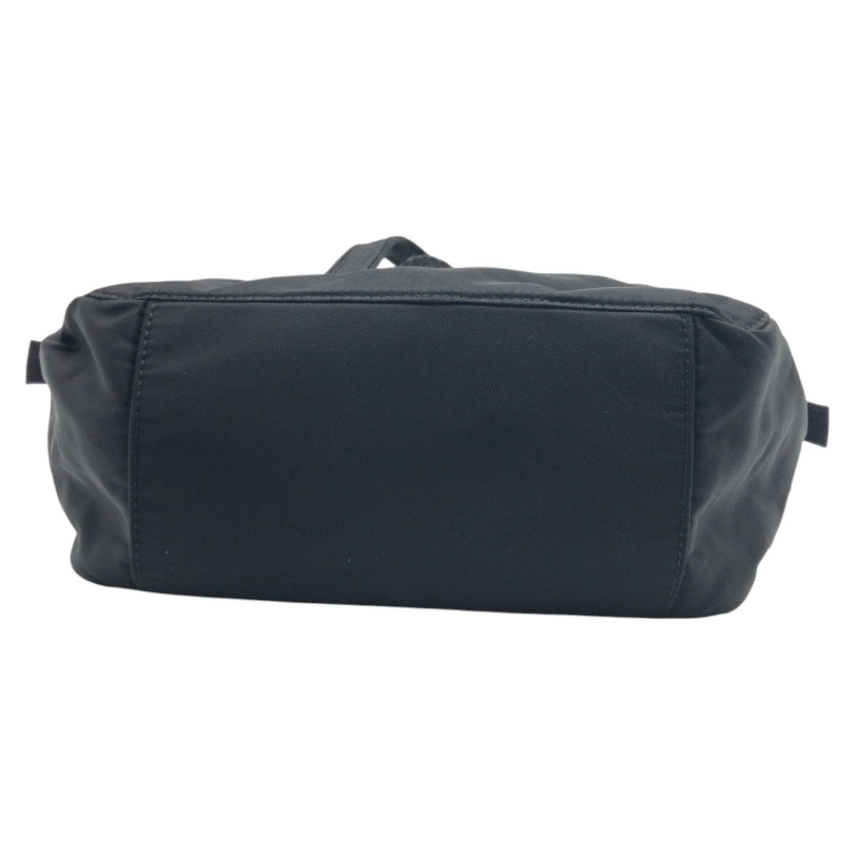 PRADA Handbag Nylon Black black Test Logo embroidery