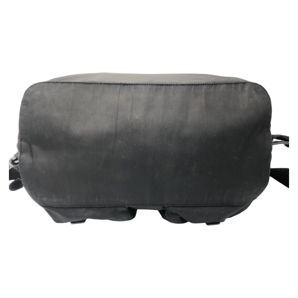 PRADA Backpack Nylon Black black Test Triangular logo