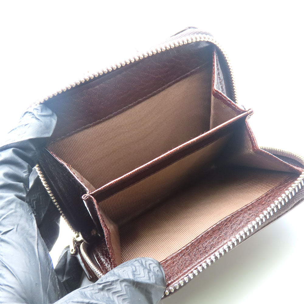PRADA Bifold Wallet 1M0522 leather Brown
