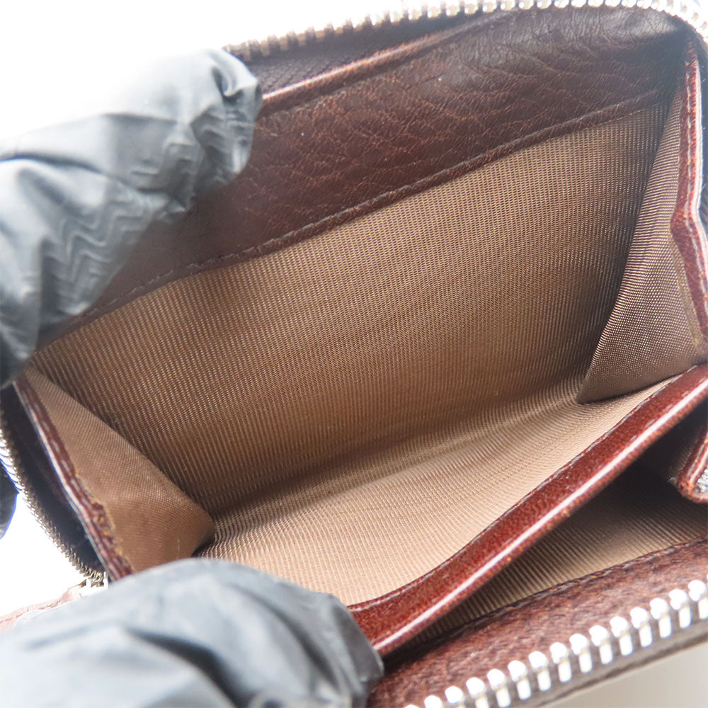 PRADA Bifold Wallet 1M0522 leather Brown