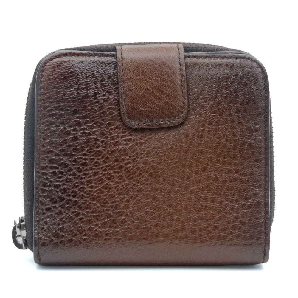 PRADA Bifold Wallet 1M0522 leather Brown
