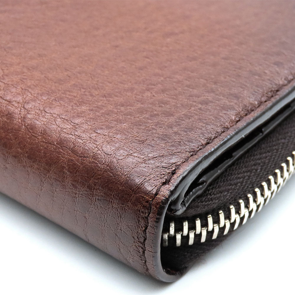 PRADA Bifold Wallet 1M0522 leather Brown