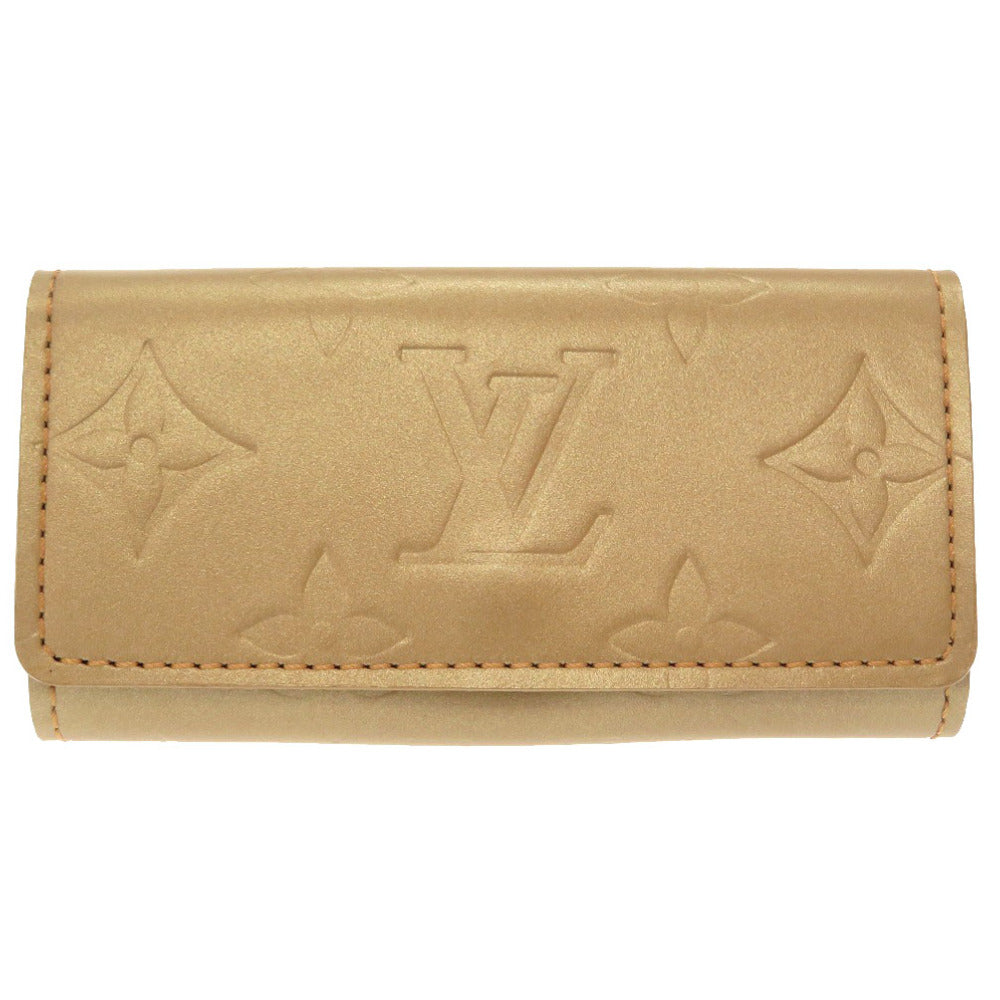 LOUIS VUITTON Key case Key holder M65167 Monogram mat Amble Monogram Ambre Multicles4