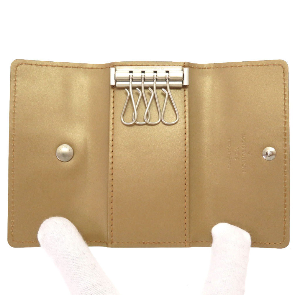 LOUIS VUITTON Key case Key holder M65167 Monogram mat Amble Monogram Ambre Multicles4