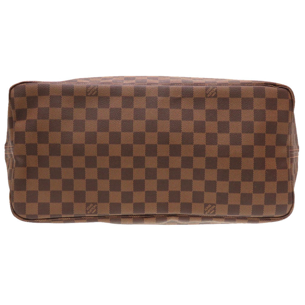 LOUIS VUITTON Tote Bag N51106 Damier canvas Brown Damier Ebene Neverfull GM Women Used Authentic