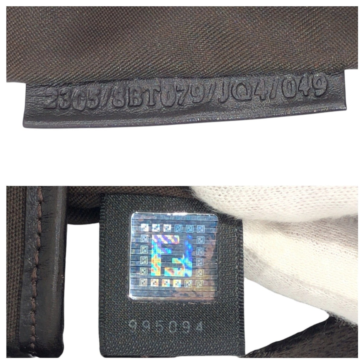 FENDI Shoulder Bag 2305 8BT079 JQ4 049 canvas Brown Zucchino