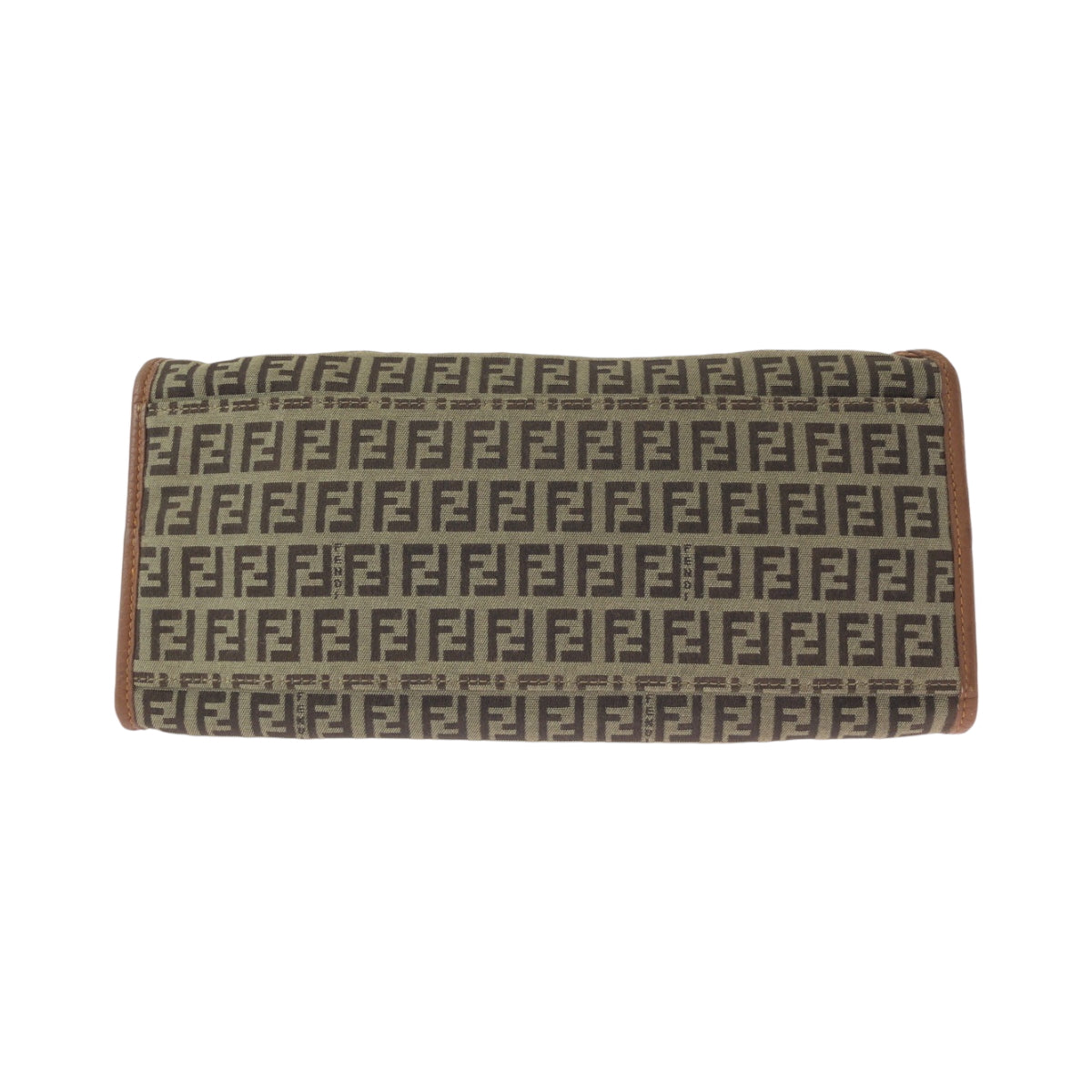FENDI Tote Bag 8BL070 canvas Brown Zucchino