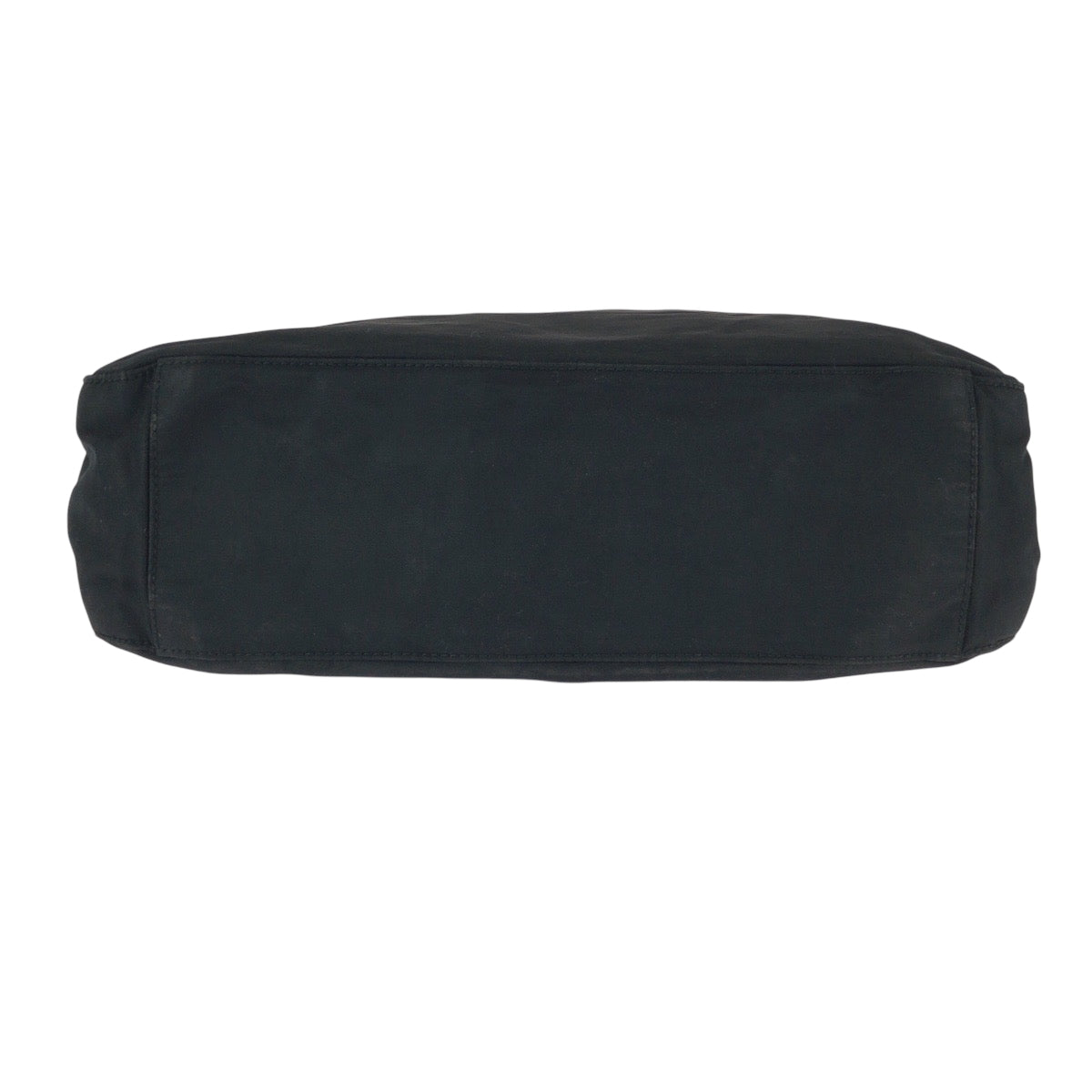 PRADA Tote Bag Nylon Black SilverMetal Test