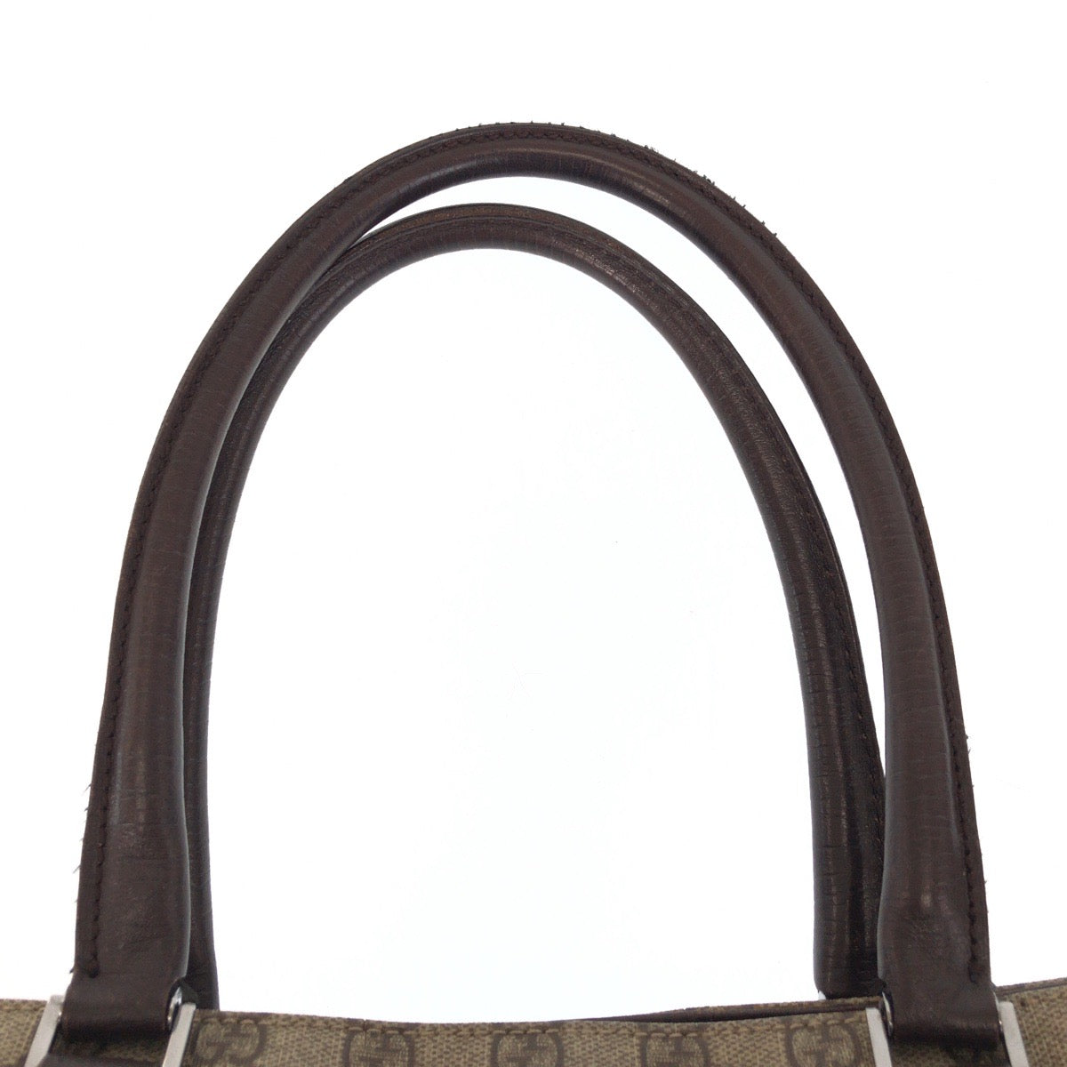 GUCCI Tote Bag 131220 GG Supreme Canvas Beige brown