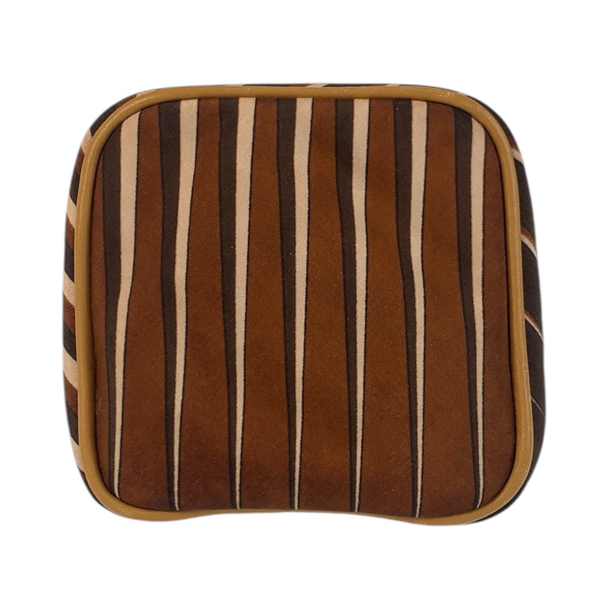 GUCCI Handbag 039 9054 Nylon Brown Gold Metal