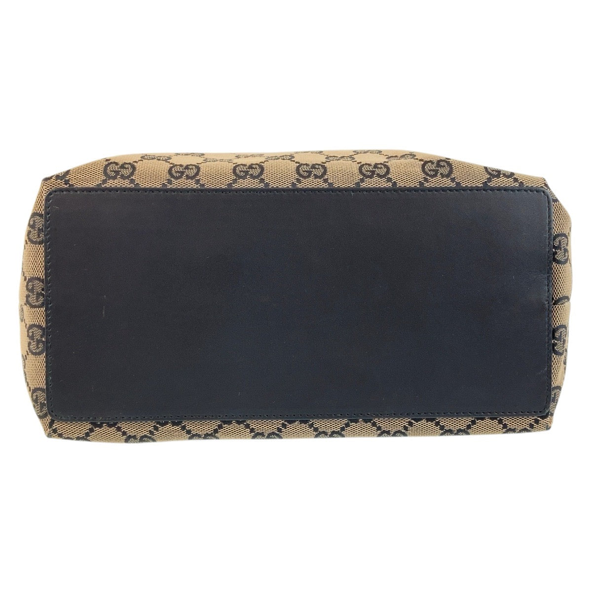 GUCCI Tote Bag 002 1098 GG canvas Black GoldMetal
