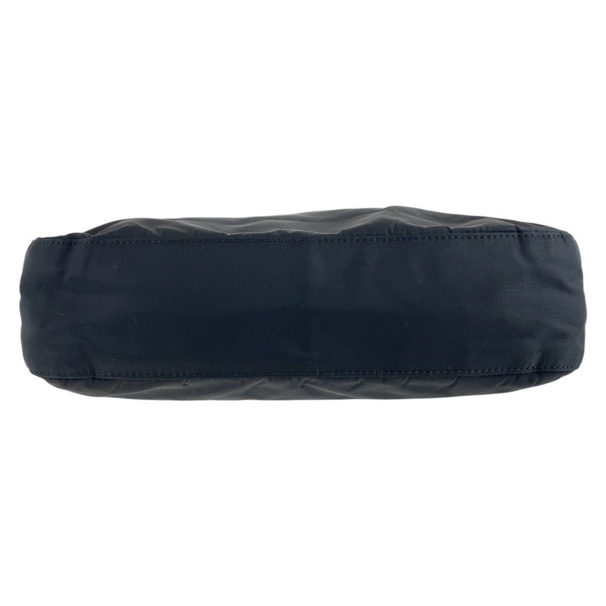 PRADA Shoulder Bag Nylon black Test Triangle With logo