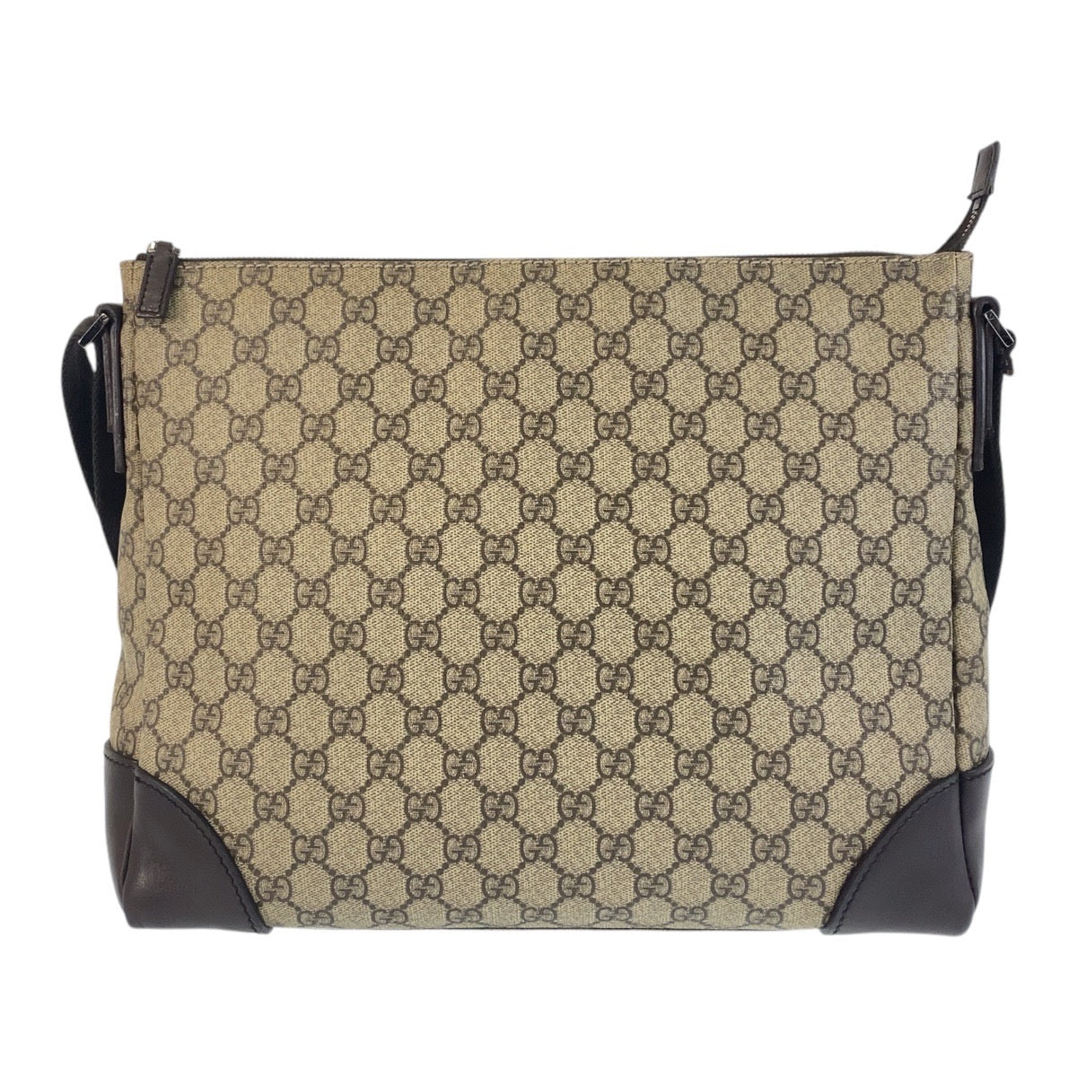 GUCCI Shoulder Bag 110054 GG Supreme Canvas beige