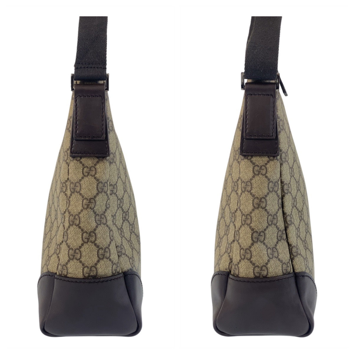 GUCCI Shoulder Bag 110054 GG Supreme Canvas beige